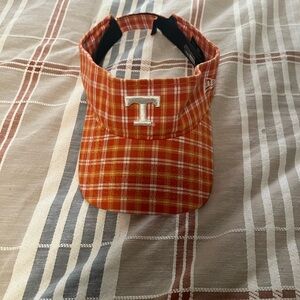 University of Tennessee Volunteers New Era Plaid Visor Adjustable Hat Cap